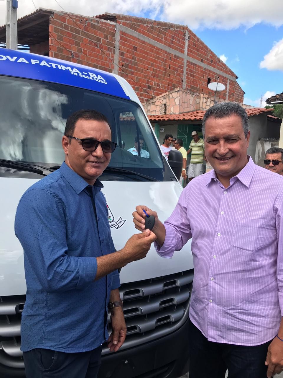 Nova Fátima recebe visita do Governador Rui Costa