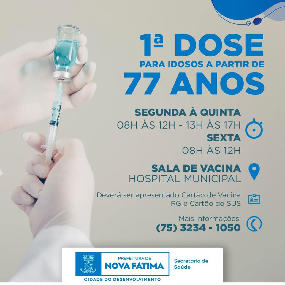 NOVA FASE DE VACINAÇÃO