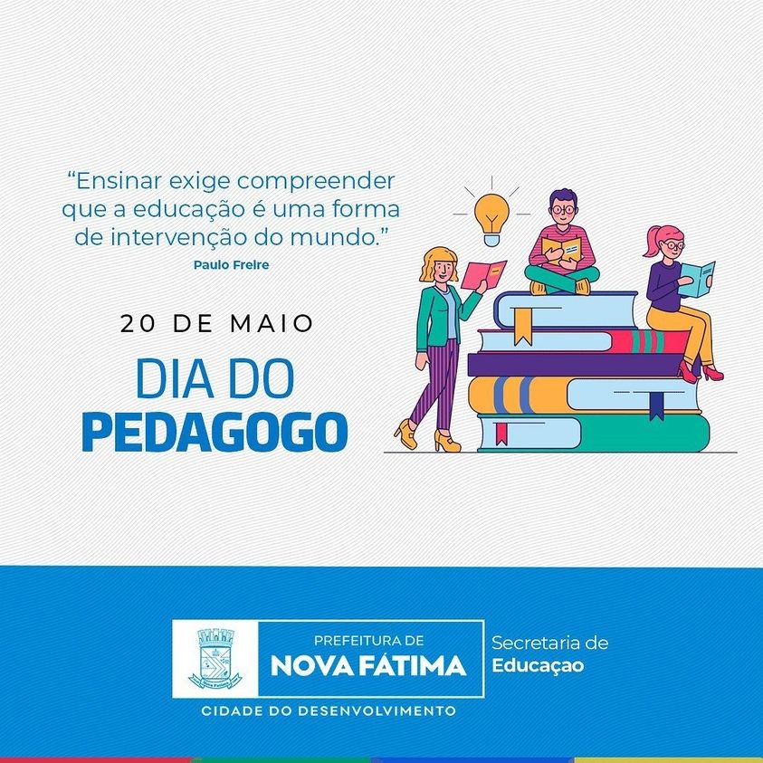 20 de Maio - Dia do Pedagogo