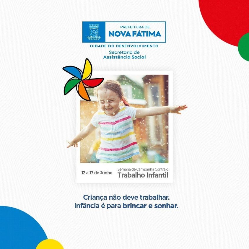 Dia Mundial contra o Trabalho Infantil