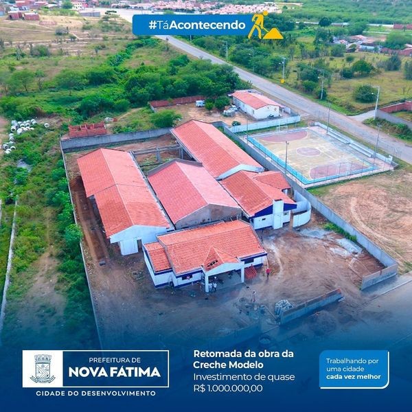 Reforma no prédio da Creche Pró-Infância (Creche Modelo)