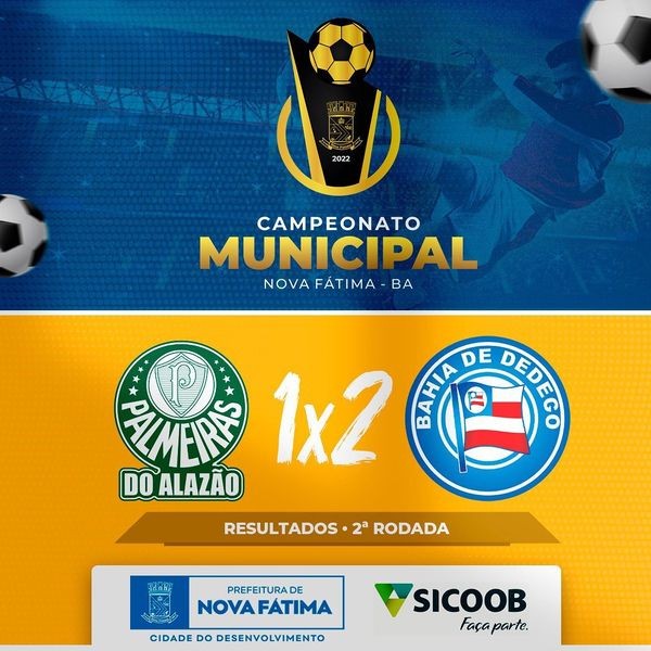 2ª Rodada do Campeonato Municipal de Futebol