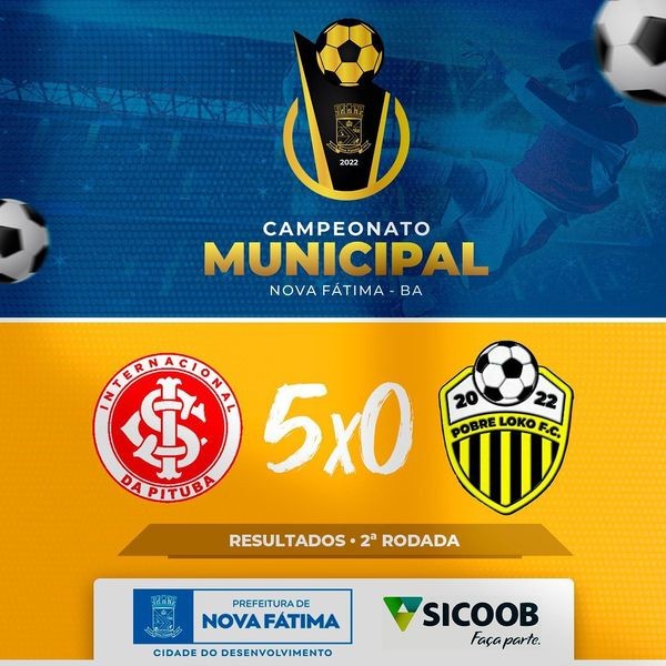 2ª Rodada do Campeonato Municipal de Futebol