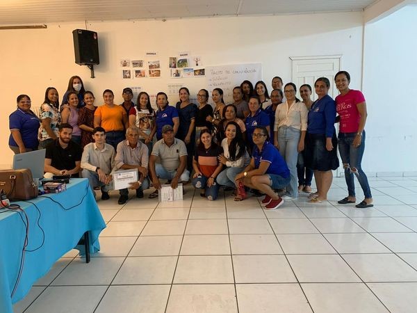 Primeiro dia de atividades do Acolhimento Pedagógico.