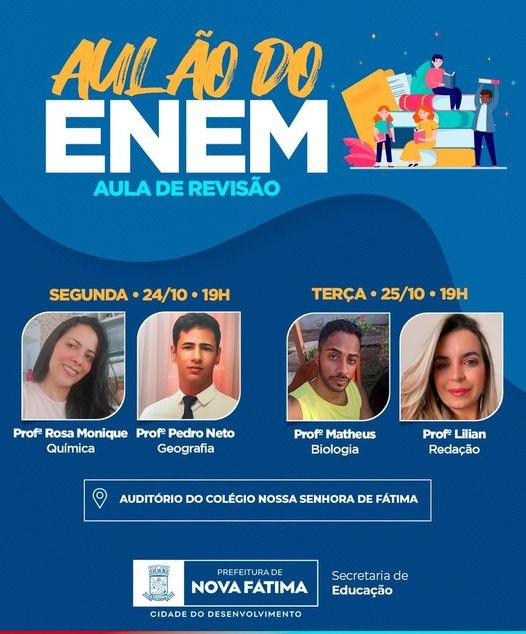 Aulão de Revisão para o Enem