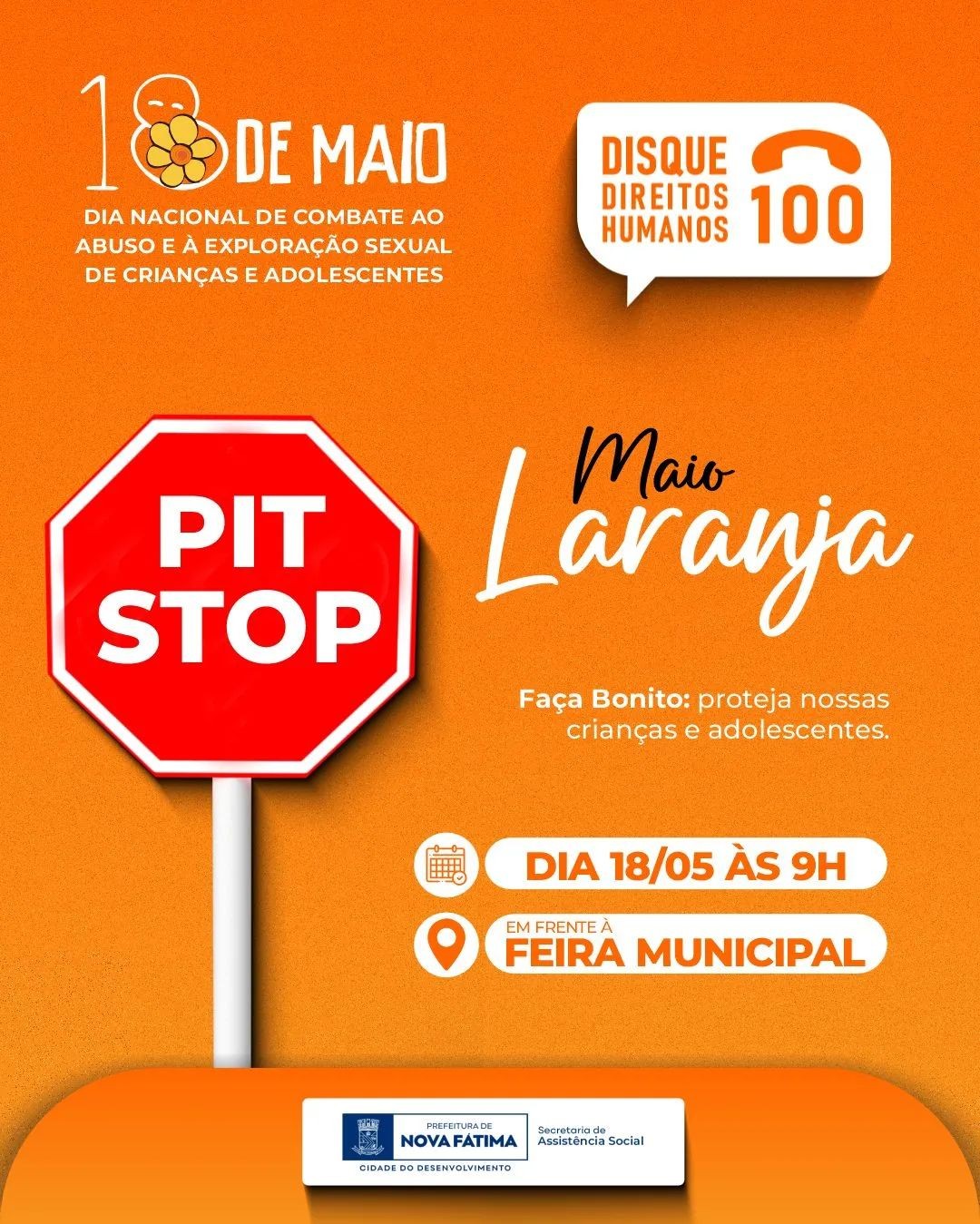 Maio Laranja!