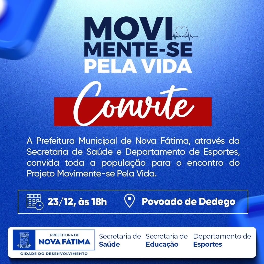 Venha participar conosco!