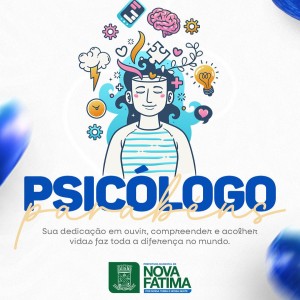 FELIZ DIA DO PSICÓLOGO