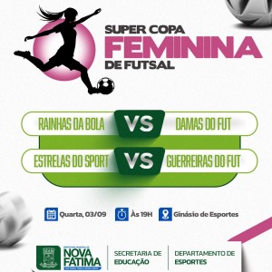 SUPER COPA FEMININA DE FUTSAL